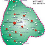 Mapa Red Regional de Radios