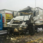 Choque frontal en ruta A005