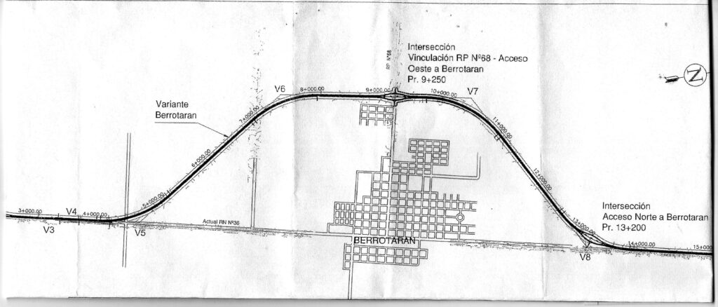 Berrotarán: por donde cruzará la autovía Río Cuarto-Córdoba