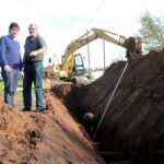 EMOS: tercera etapa de la obra de cloacas en Barrio Alberdi