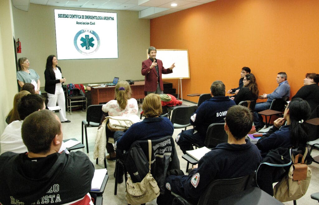 Capacitación para operadores de Emergencias