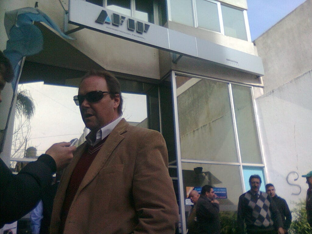 Reclamo de los trabajadores de AFIP