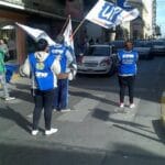 CTA realiza jornada de protesta con cortes de calles