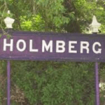 Accidente en el ingreso a Holmberg