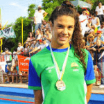 Macarena Ceballos clasificó primera en el Sudamericano de Mar del Plata