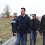 Manuel Calvo supervisó el avance del acueducto Laboulaye–Serrano