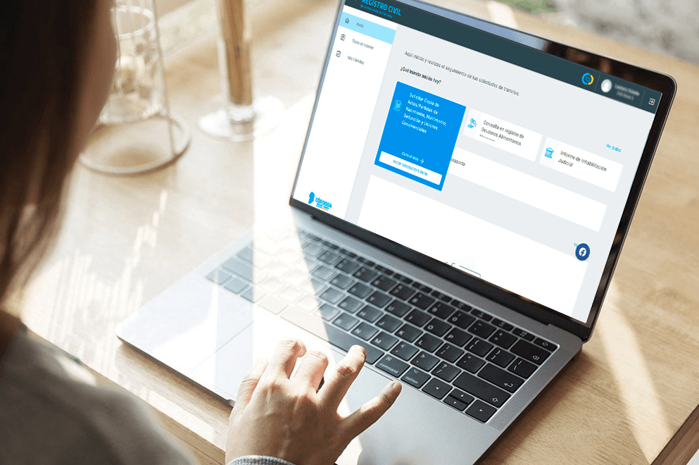 Solicitá copia de actas o partidas en “Mi registro civil”