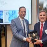 Invitado por Amcham, junto a empresarios cordobeses, Llaryora cumple una intensa agenda en Estados Unidos