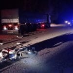 Choque en Ruta Nacional 8 con persona fallecida