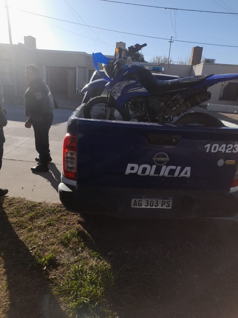 La Guardia Local recuperó una moto con pedido de secuestro