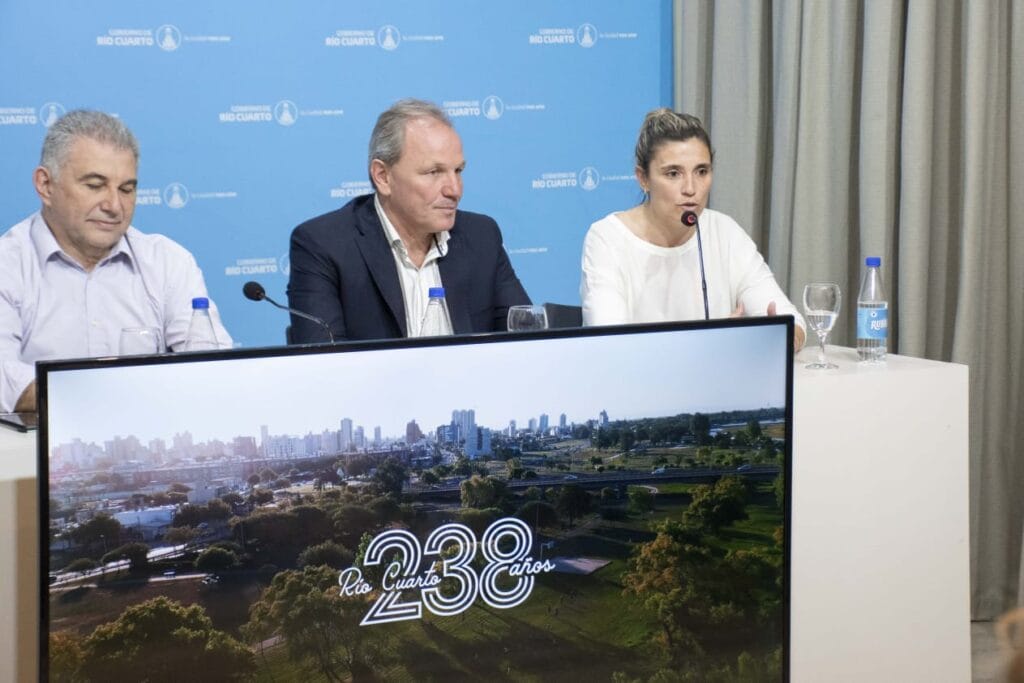 Río Cuarto festeja sus 238 años con múltiples actividades en el mes de la ciudad