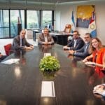 Llaryora recibió a autoridades de la Fundación Konrad Adenauer