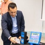 Rodio asistió a la presentación de Tin Pay, la primera billetera virtual para el transporte interurbano de Córdoba