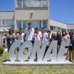 Jóvenes talentos de Río Cuarto visitan el Centro Espacial de la CONAE