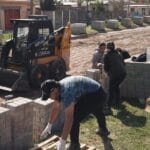 Ucacha ejecuta obras de pavimento articulado con fondos provinciales