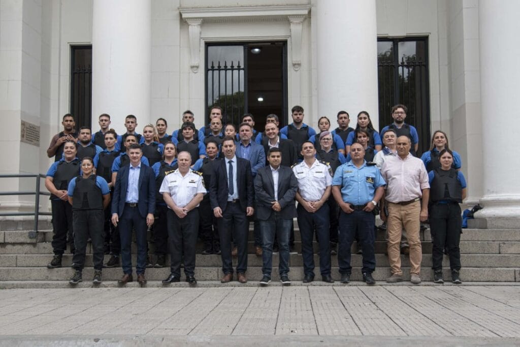 Prevención Ciudadana: entregaron más de 50 chalecos antibalas a los agentes de la Guardia Local