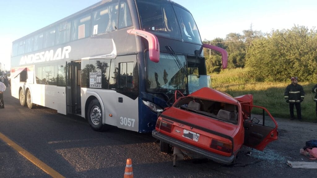 Accidente fatal en ruta A005