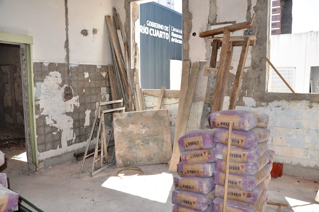 Río Cuarto: Avanza la última etapa de obras en el Centro de Salud Municipal
