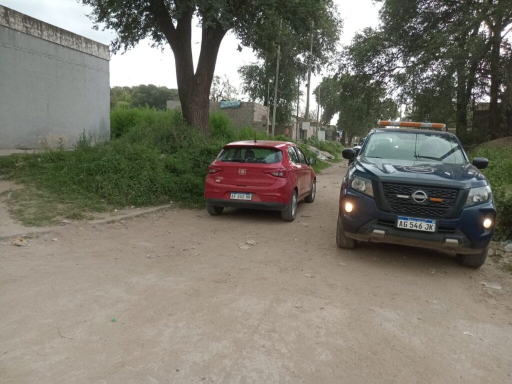 La Guardia Local junto a la Policía recuperó en Alberdi un auto que había sido robado en Gigena