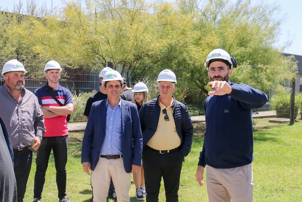 Río Cuarto: Intendentes del sur provincial recorrieron la planta de Bio4