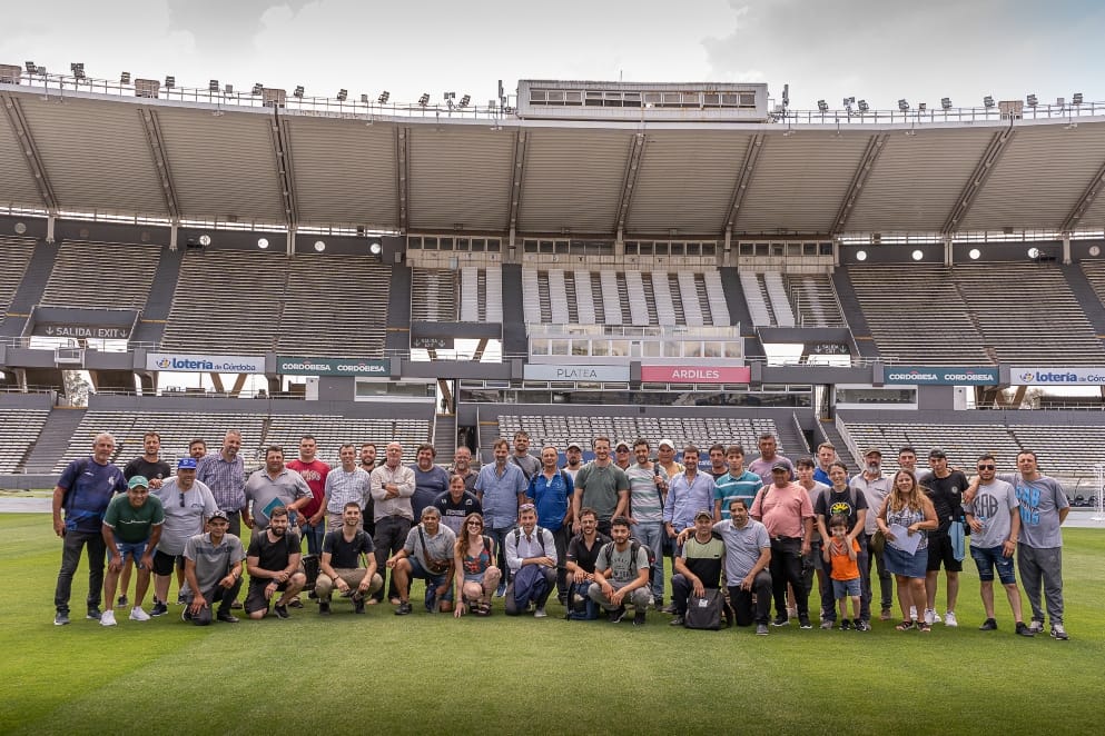 Con un encuentro en el Kempes, finalizó la Diplomatura en Gestión y Mantenimiento de Césped Deportivo