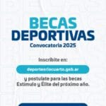 Becas Deportivas 2025: Abre la convocatoria para presentar antecedentes deportivos