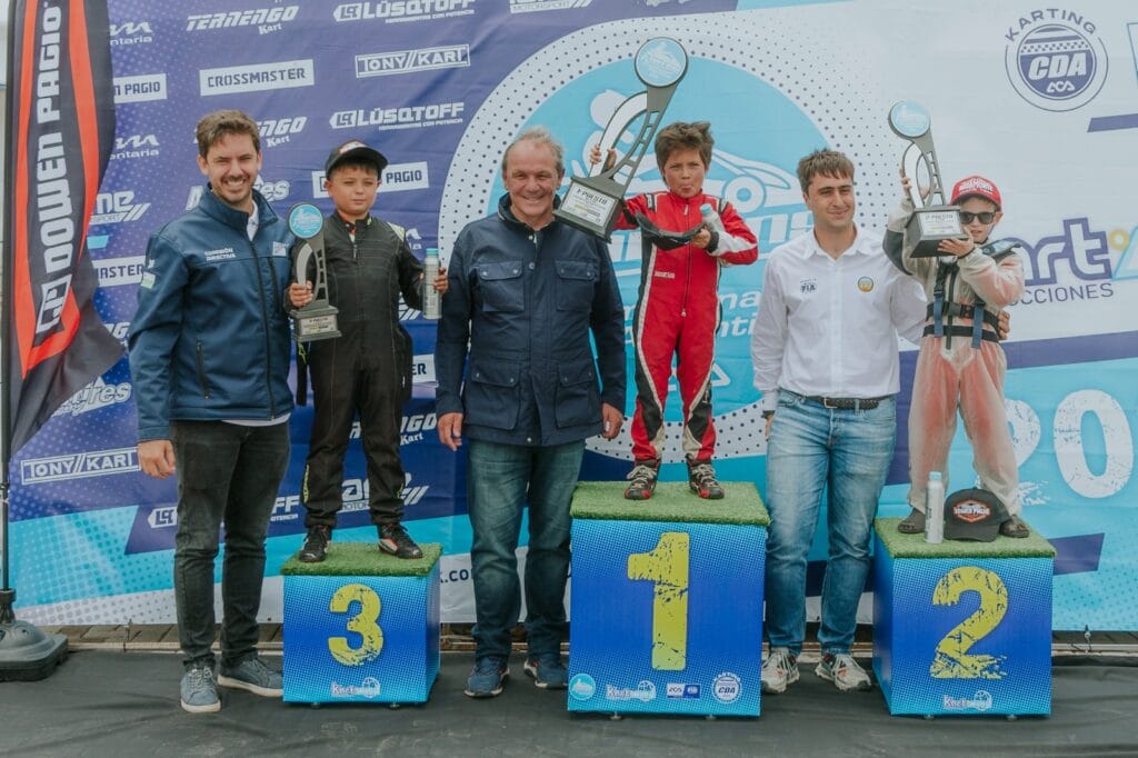 Semana del Karting: De Rivas participó en la coronación de los campeones argentinos