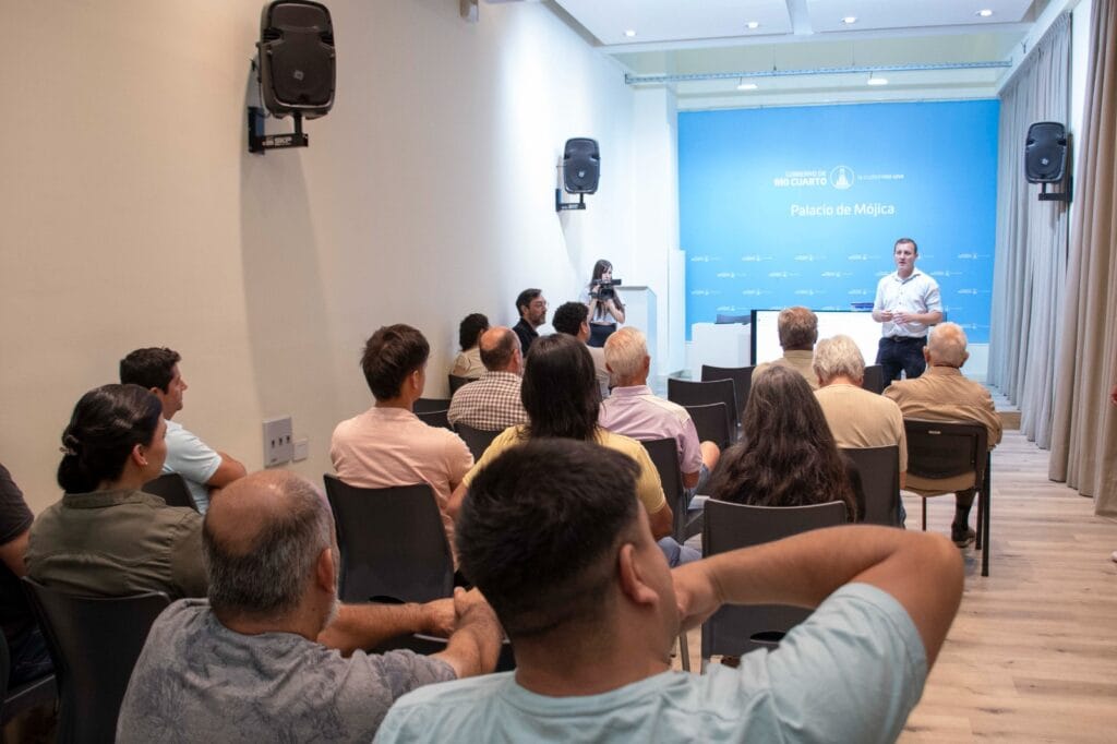 Programa de Fortalecimiento Vecinal: el sistema de riego será monitoreado a través de GPS