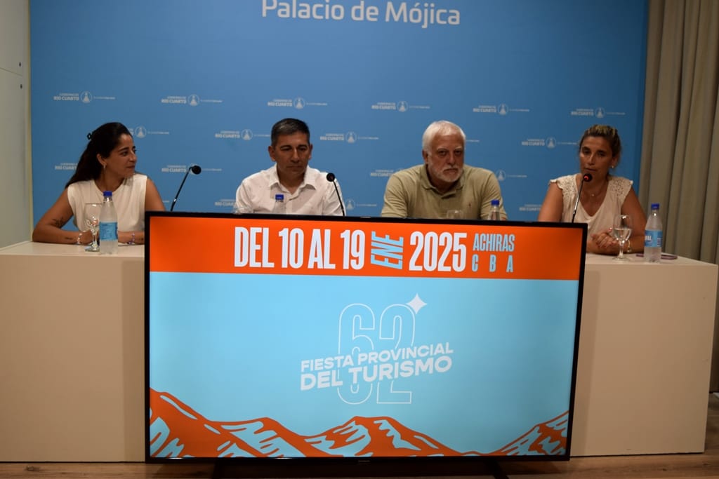 Se presentó la 62º Fiesta Provincial del Turismo de Achiras