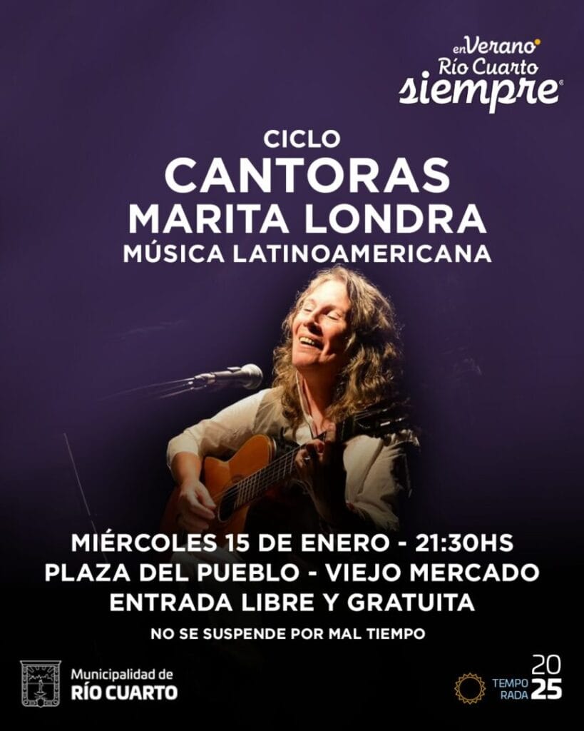 En Verano, Río Cuarto Siempre: Continúan los espectáculos de verano en distintos puntos de la ciudad