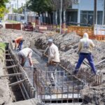 Avanza la obra de desagües y pavimentación en sector Buena Vista y Cispren