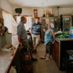 De Rivas estuvo en el Hogar María Madre de Dios y valoró el modelo de trabajo solidario