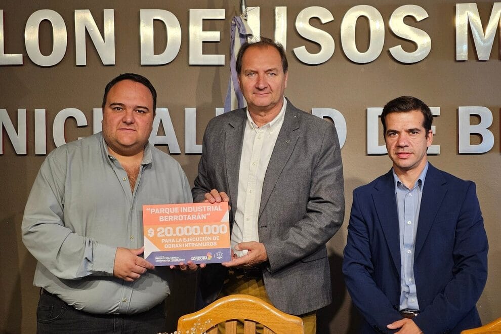 El gas natural llegó al Parque Industrial de Berrotarán: progreso e impulso para el empleo en Córdoba