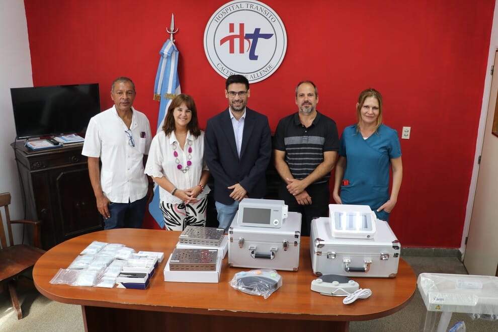 El hospital Tránsito Cáceres incorporó equipamiento quirúrgico para cirugía bucal