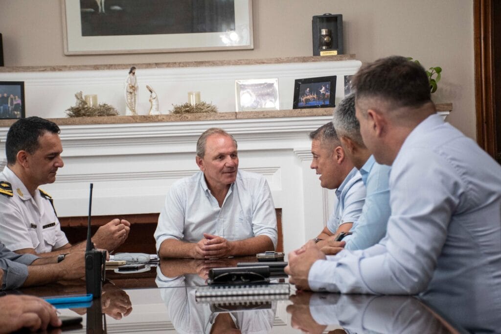 De Rivas se reunió con el nuevo Director de la Departamental Sur de la Policía y ratificaron el trabajo conjunto