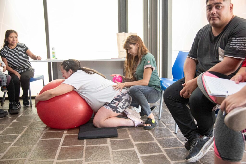 Los talleres del programa Latidos acompañan a las embarazadas en el CGM de Banda Norte