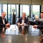 De Rivas participó de la firma del proyecto de la expropiación de terrenos para la nueva Circunvalación