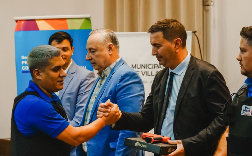 Seguridad: La guardia local de Villa María incorpora armas de letalidad reducida