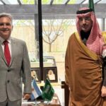 Gira por Medio Oriente: Llaryora mantuvo encuentros con fondos saudíes para financiar proyectos de infraestructura