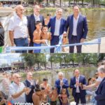Llaryora inauguró el Azud del Río Panaholma y firmó el inicio de obra de la Sede Universitaria en Mina Clavero