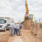 Avanzan las obras en el Colector Oeste que permitirá 9 mil conexiones de cloacas