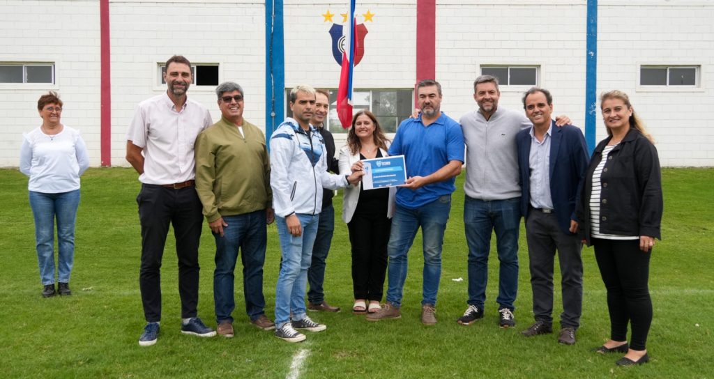 Cinco instituciones del sur provincial recibieron aportes del programa Fortaleciendo clubes