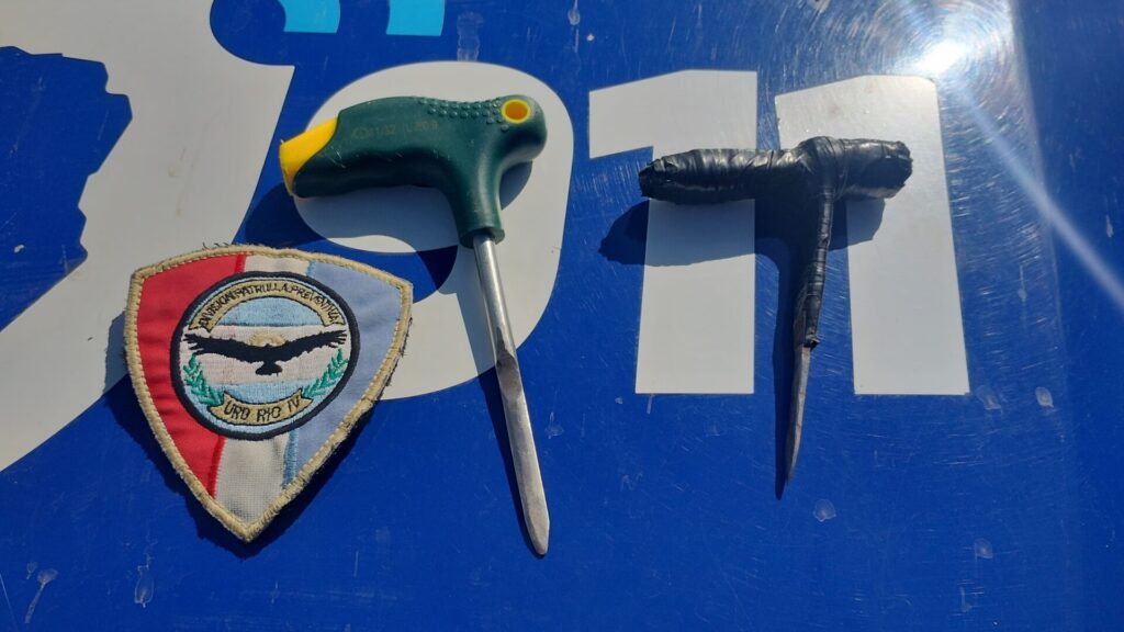 Cuatro menores detenidos por intentar robar una moto.