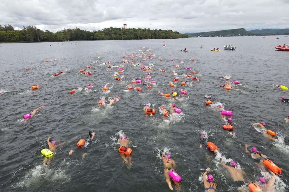 Oceanman en Embalse: La competencia de aguas abiertas más importante del mundo pasó por Córdoba