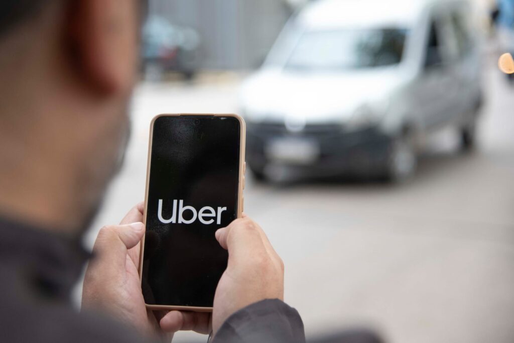 Uber se presentó en la ciudad.