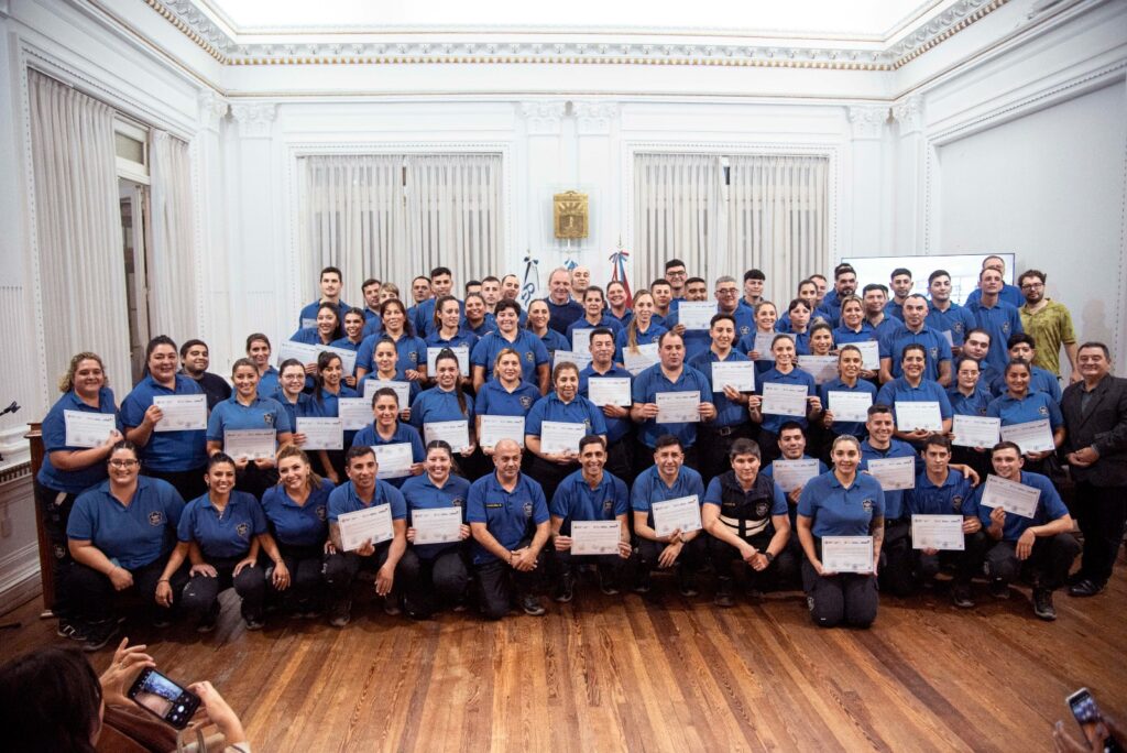 Con 84 nuevos Diplomados en Seguridad Pública, la Guardia Local conmemoró su primer aniversario