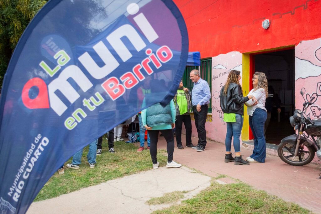 “La Muni en Tu Barrio” visitó el Club Juan Bautista Alberdi de Banda Norte