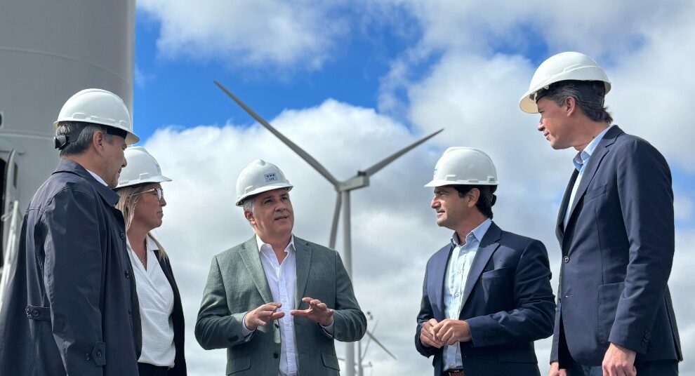 Córdoba estrena el parque eólico con los aerogeneradores más grandes de Argentina