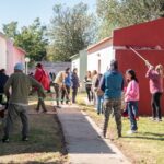 Se concretó una Jornada Solidaria de trabajo en el Centro de Inclusión del Barrio Alberdi