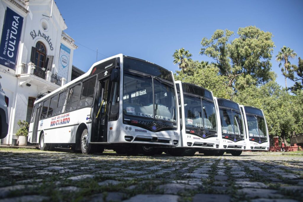 Transporte: suman cuatro colectivos 0km y continúa la mejora del servicio